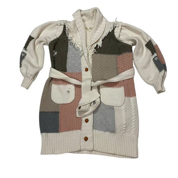 LoveShackFancy Franco Cardigan - Morning Dew - XS/S - Picture 6 of 16